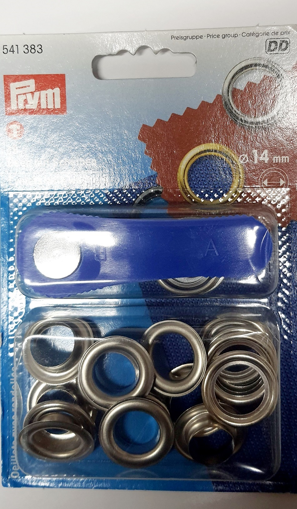 Prym Eyelets 14mm Eyelets Nickle
