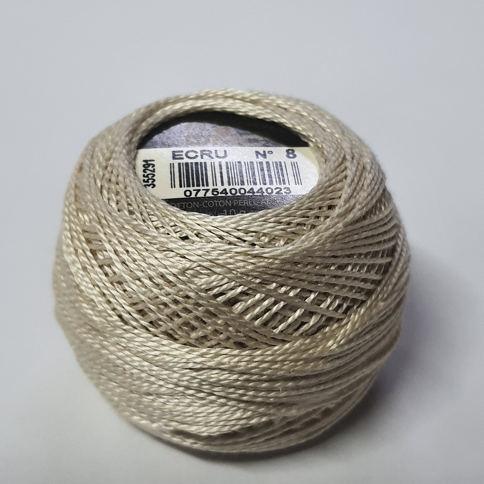 Perle Cotton no 8 Col Ecru