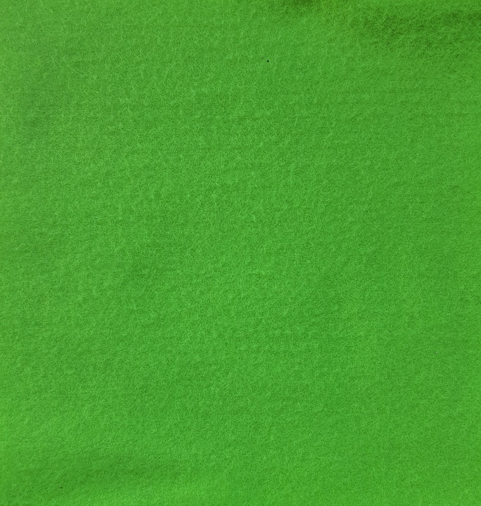 Felt Lime Green