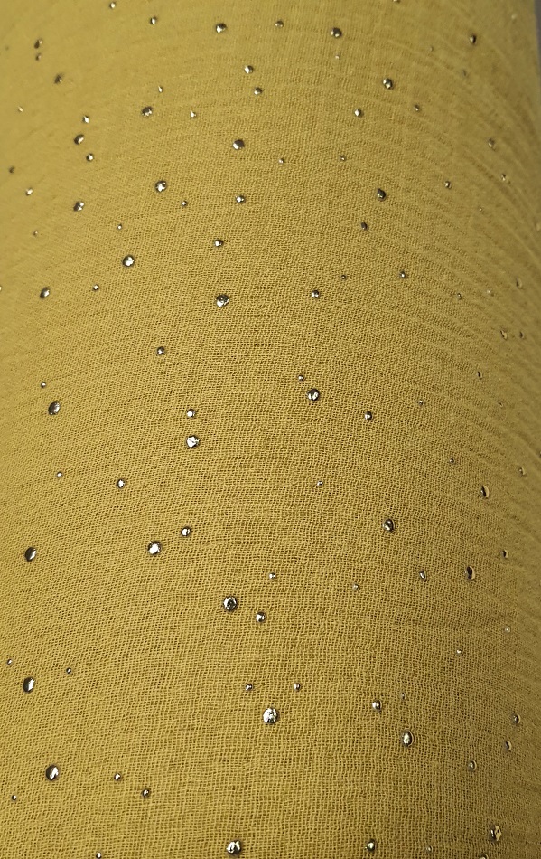 Baby Cotton Dew Drop Ochre